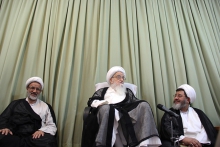 دیدار اعضای ستاد همایش بین المللی نگاهی به حکومت علوی (ع) پس از 14 قرن