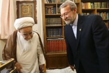 دیدار دكتر علي لاريجاني، رئیس مجلس شوراي اسلامي