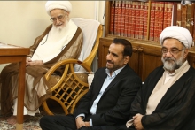 دیدار دكتر علي لاريجاني، رئیس مجلس شوراي اسلامي