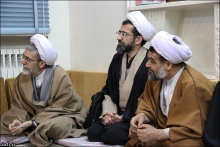 دیدار مدیران مرکز موضوع شناسی احکام فقهی با حضرت آیت الله العظمی صافی گلپایگانی