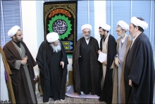 دیدار مدیران مرکز موضوع شناسی احکام فقهی با حضرت آیت الله العظمی صافی گلپایگانی