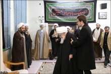 دیدار مدیران مرکز موضوع شناسی احکام فقهی با حضرت آیت الله العظمی صافی گلپایگانی