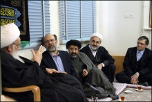 دیدار دکتر حمید میرزاده، ریاست دانشگاه آزاد اسلامی با حضرت آیت الله العظمی صافی گلپایگانی