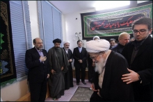 دیدار دکتر حمید میرزاده، ریاست دانشگاه آزاد اسلامی با حضرت آیت الله العظمی صافی گلپایگانی