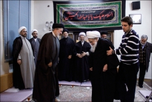 دیدار مدیران پژوهش و تحقیق مرکز مدیریت حوزه علمیه با حضرت آیت الله العظمی صافی گلپایگانی