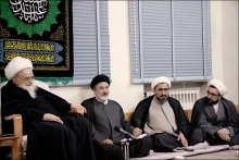 دیدار مدیران پژوهش و تحقیق مرکز مدیریت حوزه علمیه با حضرت آیت الله العظمی صافی گلپایگانی
