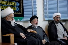 دیدار مدیران پژوهش و تحقیق مرکز مدیریت حوزه علمیه با حضرت آیت الله العظمی صافی گلپایگانی