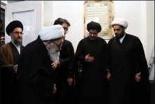 دیدار دبیرکل مقاومت و مجاهدین عصائب اهل حق عراق با حضرت آیت الله العظمی صافی گلپایگانی