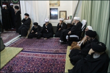 مراسم سوگواری شهادت حضرت زین العابدین (ع)، دفتر حضرت آیت الله العظمی صافی گلپایگانی