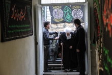 مراسم عزاداری شهادت امام زین العابدین علیه السلام، دفتر حضرت آیت الله العظمی صافی گلپایگانی