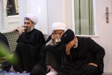 مراسم عزاداری شهادت امام زین العابدین علیه السلام، دفتر حضرت آیت الله العظمی صافی گلپایگانی