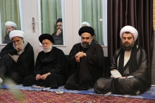 مراسم عزاداری شهادت امام زین العابدین علیه السلام، دفتر حضرت آیت الله العظمی صافی گلپایگانی