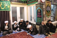 مراسم عزاداری شهادت امام زین العابدین علیه السلام، دفتر حضرت آیت الله العظمی صافی گلپایگانی