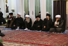 مراسم عزاداری شهادت امام زین العابدین علیه السلام، دفتر حضرت آیت الله العظمی صافی گلپایگانی