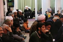 مراسم عزاداری شهادت امام زین العابدین علیه السلام، دفتر حضرت آیت الله العظمی صافی گلپایگانی