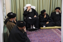 مراسم عزاداری شهادت امام زین العابدین علیه السلام، دفتر حضرت آیت الله العظمی صافی گلپایگانی