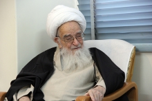 دیدار آقای دکتر مؤید، سفیر ایران در مراکش با حضرت آیت الله العظمی صافی