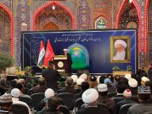 گزارش تصویری مراسم سالگرد و بزرگداشت آیت الله العظمی صافی گلپایگانی قدس سره در حرم مطهر حضرت سیدالشهدا علیه السلام