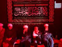 مراسم روضه حضرت سیدالشهداء علیه السلام باحضور علماء و عموم شیفتگان اهل بیت علیهم السلام-دفتر حضرت آیت الله العظمی صافی گلپایگانی قدس سره/دهم محرم 1444