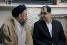 ديدار ریاست محترم جمهوری اسلامی ایران، آقای دكتر حسن روحانی با حضرت آيت الله العظمی صافی گلپايگانی 