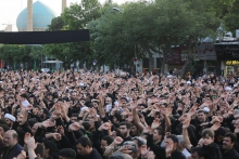 اجتماع عظیم عزاداران علوی در مشهد مقدس به دعوت مرجع عالیقدر حضرت آیت الله العظمی صافی گلپایگانی 