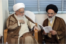 گزارش تصویری : دیدار ریاست و اعضای شورای سیاستگذاری ائمه جمعه با حضرت آیت الله العظمی صافی گلپایگانی