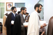 گزارش تصویری : مراسم جشن عید سعید غدیرخم و عمامه‌گذاری طلاب حوزه علمیه قم توسط حضرت آیت‌الله العظمی صافی گلپایگانی