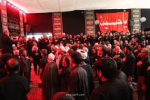 مراسم عزاداری عاشورای حضرت اباعبدالله الحسین علیه‌السلام در دفتر آیت‌الله العظمی صافی گلپایگانی