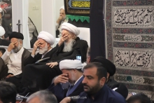 گزارش تصویری: مراسم عزاداری اربعین حسینی در دفتر حضرت آیت‌الله العظمی صافی گلپایگانی