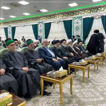 مراسم بزرگداشت مرجع ولائی آیت الله العظمی صافی گلپایگانی قدس سره در حرم مطهر حضرت سیدالشهداء علیه السلام