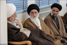 گزارش تصویری : دیدار اعضای ستاد همایش نکوداشت آیت الله العظمی بروجردی (ره) با حضرت آیت الله العظمی صافی گلپایگانی