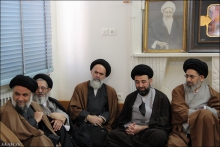 گزارش تصویری : دیدار اعضای ستاد همایش نکوداشت آیت الله العظمی بروجردی (ره) با حضرت آیت الله العظمی صافی گلپایگانی