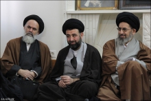 گزارش تصویری : دیدار اعضای ستاد همایش نکوداشت آیت الله العظمی بروجردی (ره) با حضرت آیت الله العظمی صافی گلپایگانی