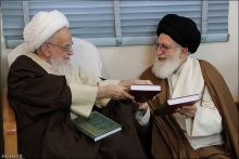 گزارش تصویری : دیدار اعضای ستاد همایش نکوداشت آیت الله العظمی بروجردی (ره) با حضرت آیت الله العظمی صافی گلپایگانی