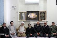 پرسنل ناجا در دیدار با حضرت آیت الله العظمی صافی گلپایگانی