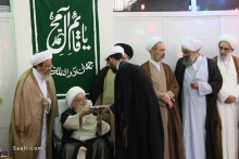 مراسم اختتامیه مرحله کشوری مسابقات علمی حوزه های علمیه و تقدیر از طلاب برگزیده با حضور مرجع عالیقدر آیت الله العظمی صافی گلپایگانی مدظله الوارف