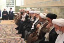 گزارش تصویری مجلس سوگواری بمناسبت تخریب قبورائمه بقیع در حسینیه آیت الله العظمی صافی گلپایگانی قدس سره