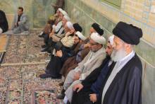 گزارش تصویری مجلس سوگواری بمناسبت تخریب قبورائمه بقیع در حسینیه آیت الله العظمی صافی گلپایگانی قدس سره