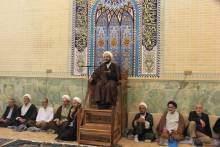 گزارش تصویری مجلس سوگواری بمناسبت تخریب قبورائمه بقیع در حسینیه آیت الله العظمی صافی گلپایگانی قدس سره