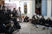 گزارش تصویری : دیدار سردار مهری، رییس پلیس راهور ناجا، با حضرت آیت الله العظمی صافی گلپایگانی