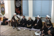 گزارش تصویری : دیدار سردار مهری، رییس پلیس راهور ناجا، با حضرت آیت الله العظمی صافی گلپایگانی