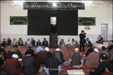 مراسم عزاداری شهادت امام جواد علیه‌السلام در دفتر حضرت آیت‌الله العظمی صافی گلپایگانی