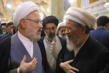 گزارش تصویری اولین سالگرد مرجع عالیقدر شیعه حضرت آیت الله العظمی صافی گلپایگانی قدس سره - در مسجد امام حسن عسگری علیه السلام قم - با حضور جمع کثیری از علماء، روحانیون، مسئولین و اقشار مختلف مردم