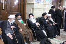 گزارش تصویری اولین سالگرد مرجع عالیقدر شیعه حضرت آیت الله العظمی صافی گلپایگانی قدس سره - در مسجد امام حسن عسگری علیه السلام قم - با حضور جمع کثیری از علماء، روحانیون، مسئولین و اقشار مختلف مردم