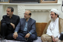 دیدار مجمع مداحان اهل‌بیت (ع) استان قم با حضرت آیت‌الله العظمی صافی گلپایگانی