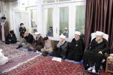 مراسم عزاداری شهادت حضرت جوادالائمه (ع) دفتر حضرت آیت‌الله العظمی صافی گلپایگانی