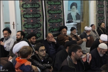 گزارش تصویری : مراسم عزاداری شهادت امام رضا (ع) با حضور آیت‌الله العظمی صافی گلپایگانی