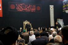 مراسم روضه حضرت سیدالشهداء علیه السلام باحضور علماء و عموم شیفتگان اهل بیت علیهم السلام-دفتر حضرت آیت الله العظمی صافی گلپایگانی قدس سره/هشتم محرم 1444