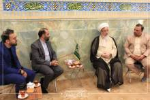 گزارش تصویری دیدار مشاور نخبگان وزارت ورزش با استاد حاج شیخ محمد حسن صافی گلپایگانی