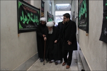 گزارش تصویری: مراسم عزاداری شهادت حضرت زهرا سلام‌الله‌علیها، دفتر آیت الله العظمی صافی